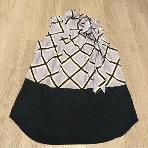 New York & Company tie neck halter top